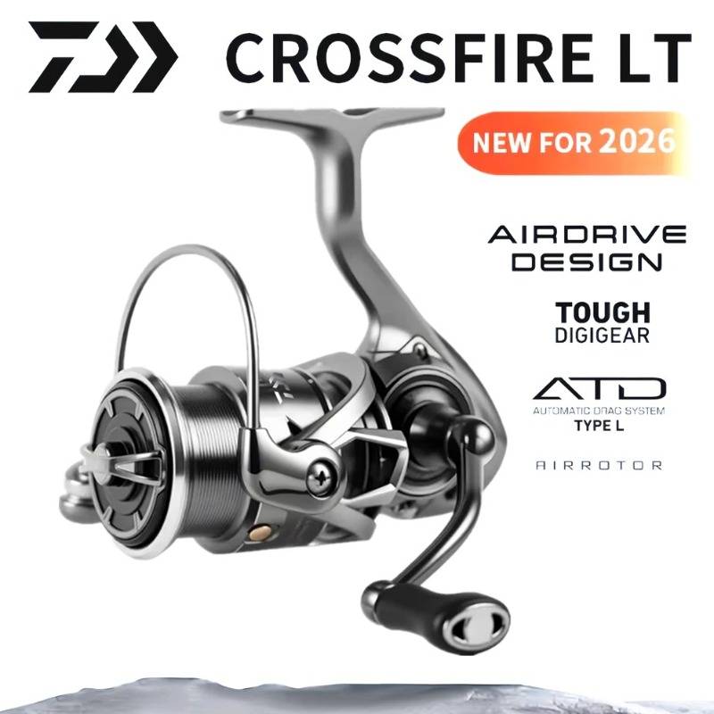 Daiwa Reel Fuego - รอกตกปลา DAIWA แรงดึงสูงสุด 15 กก. แกนโลหะ