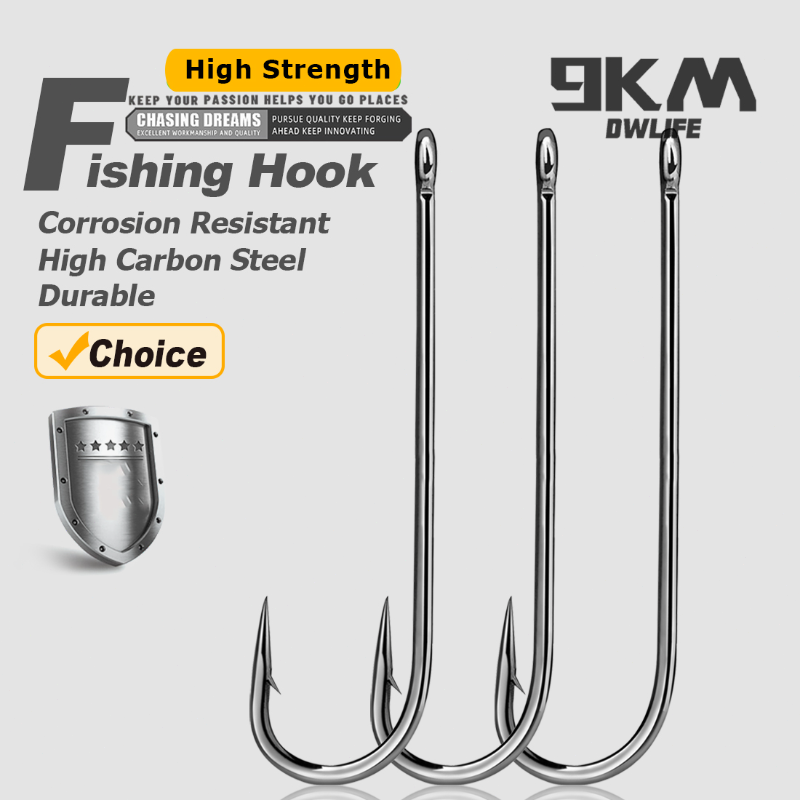 Fishing Hook Circle - เบ็ดตกปลาแบบก้านยาว 9KM Aberdeen Hooks สำหรับเหยื่อสด น้ำหนักเบา
