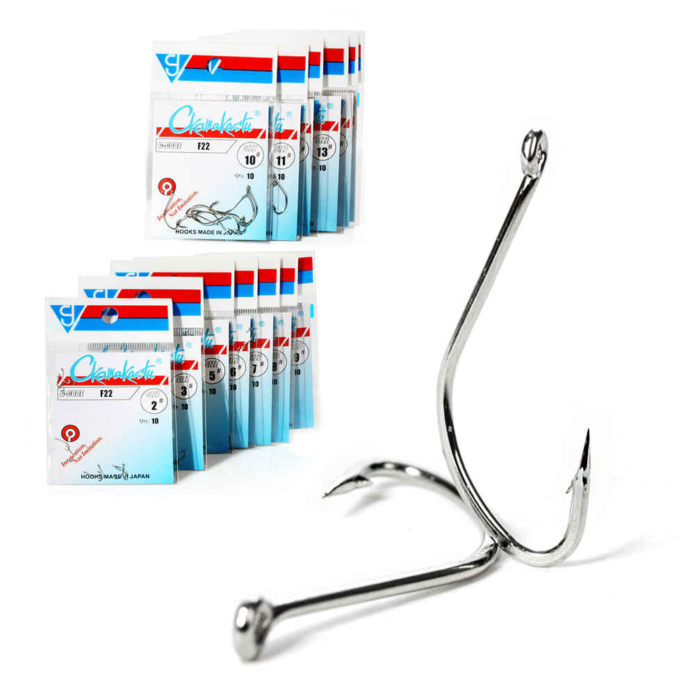 Ckamakastu F22 สีขาวน้ําเค็ม A - Fishing Hook Barbless บทวิจารณ์และราคา
