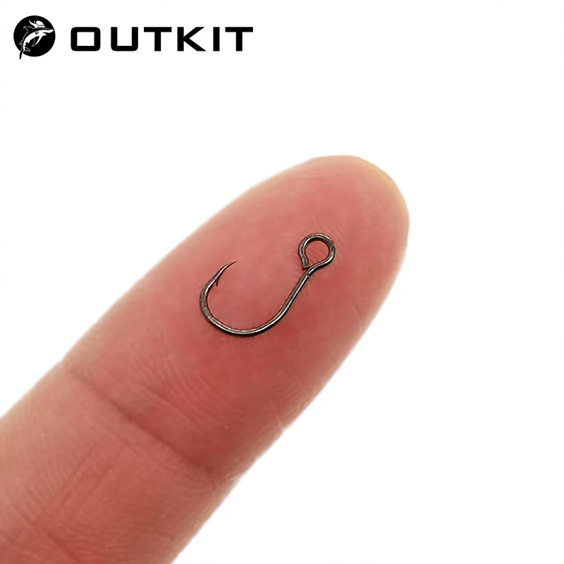 OUTKIT 12pcs สําหรับตกปลา Lure - Fishing Hook Barbless บทวิจารณ์และราคา
