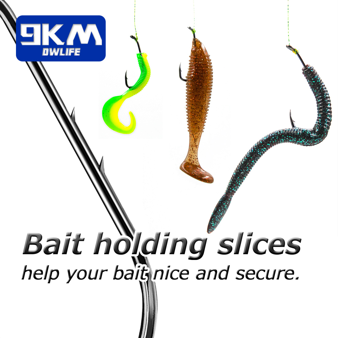 9KM Baitholder ตะขอตกปลา 50 ~  - Fishing Hook Circle บทวิจารณ์และราคา