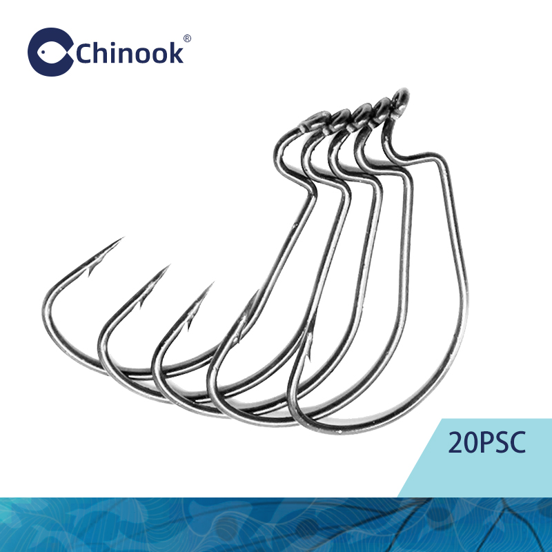 ตะขอเบ็ดตกปลา Chinook 20 ชิ้น  - Fishing Hook Barbless บทวิจารณ์และราคา