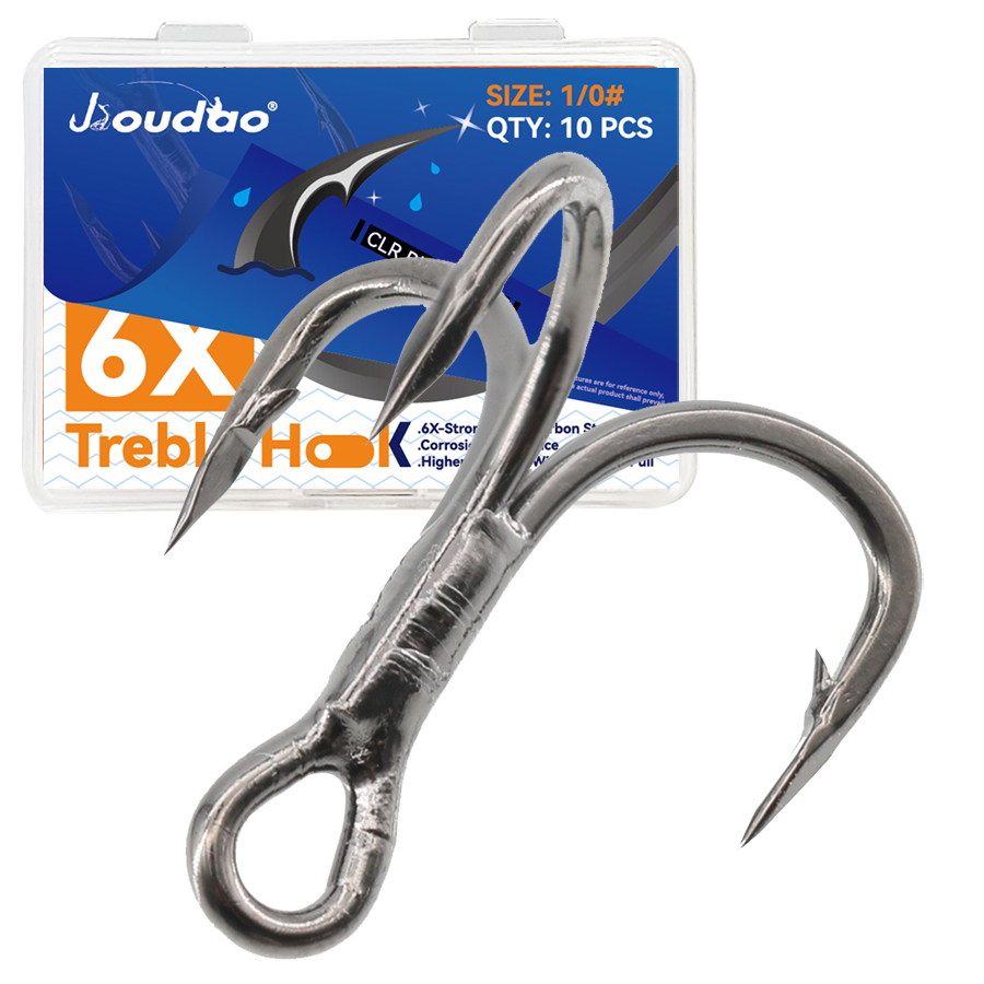 6X ประมง ตะขอแหลม 10 ชิ้น เบ็ด - Fishing Hook Barbless บทวิจารณ์และราคา