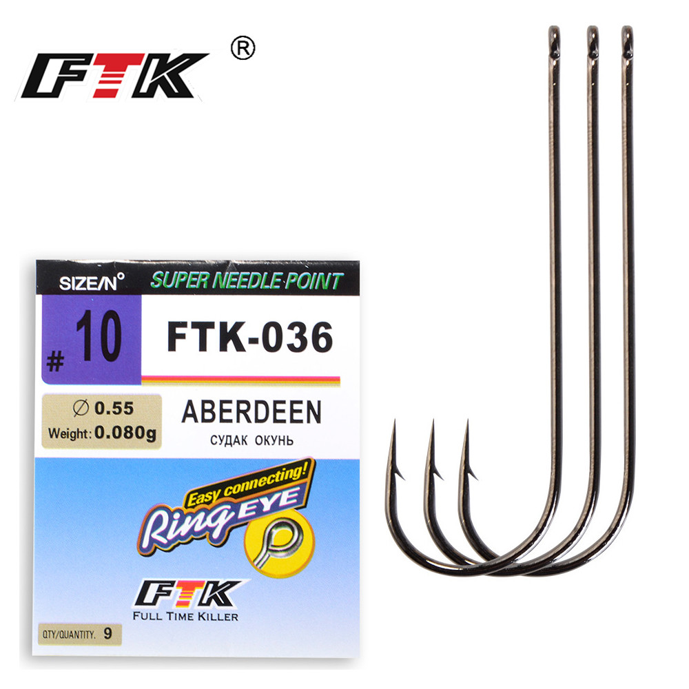 FTK CLASSIC ABERDEEN ตะขอตกปลา - Fishing Hook Barbless บทวิจารณ์และราคา